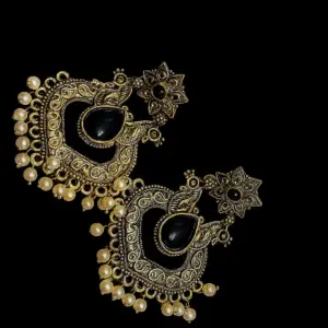 Ethnic Stone Chandbalis